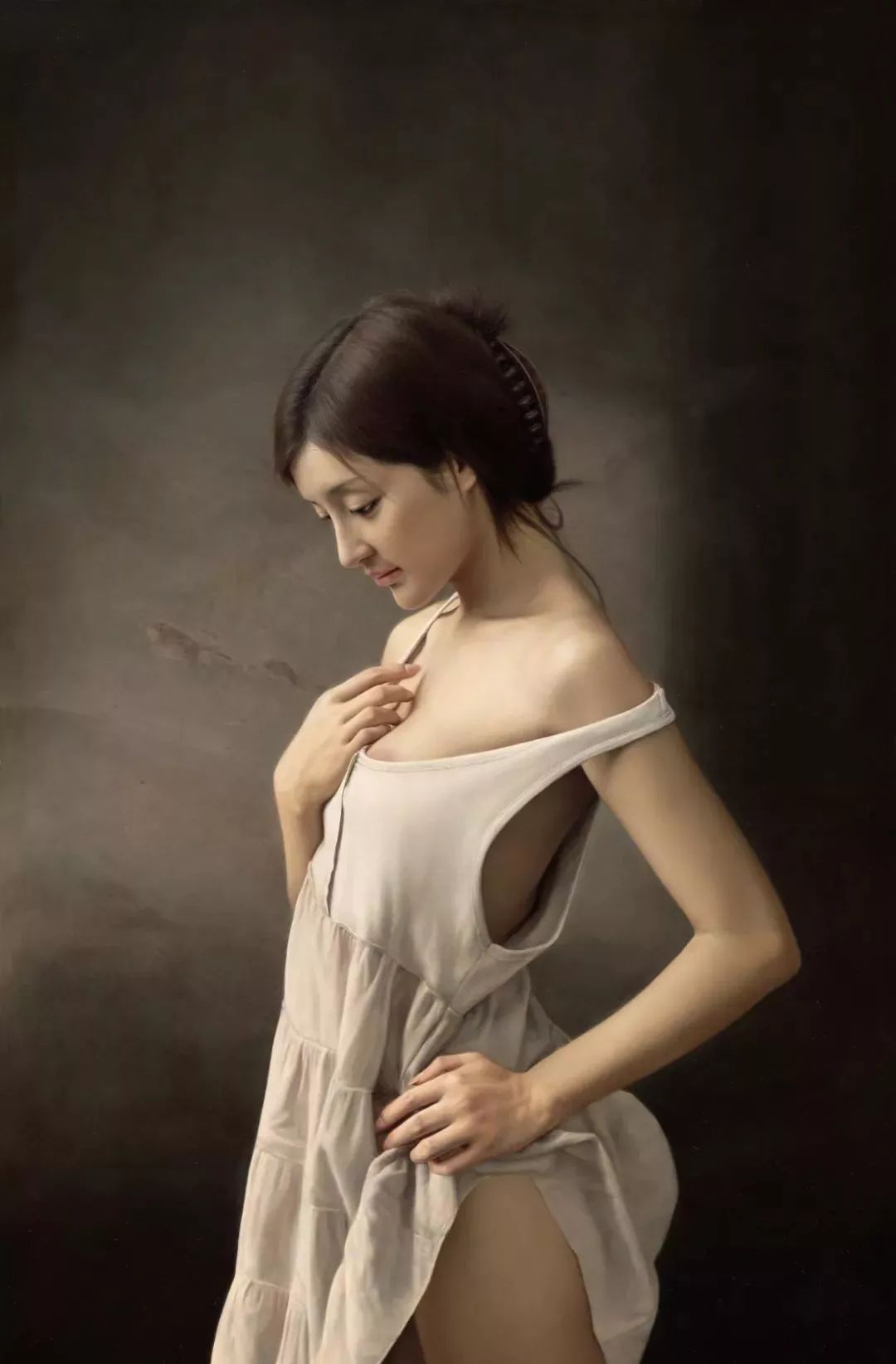 谢文2016人体艺术作品，时代印记与艺术觉醒之美
